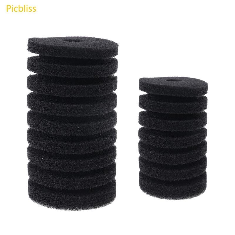 Picbliss ฟองน้ํากรองตู้ปลา เปลี่ยนสื่อสําหรับตัวกรองชีวภาพและเครื่องกล