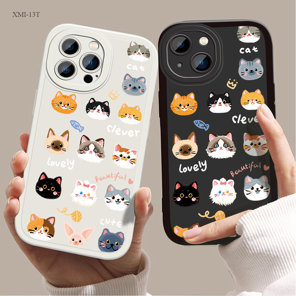สำหรับ Xiaomi Redmi Note 9A 10 10S 13 13C 13T 11T 10T Poco M6 M5S C65 X6 Mi Pro Plus 5G Animal เคส