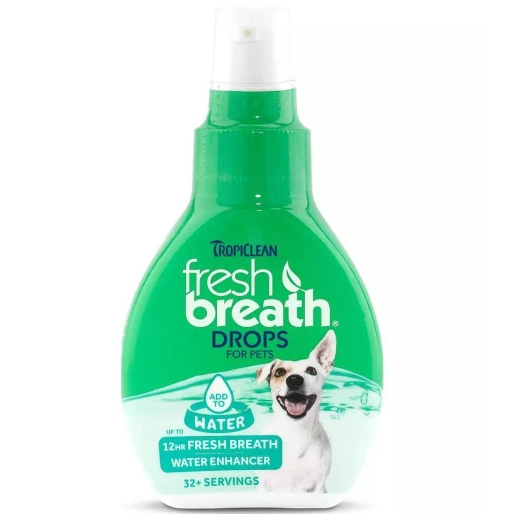 Fresh breath DROPS น้ำยาลดหินปูนขจัดกลิ่นปาก(สูตรเข้มข้น) ขนาด 65 ml. ราคา 390 บาท