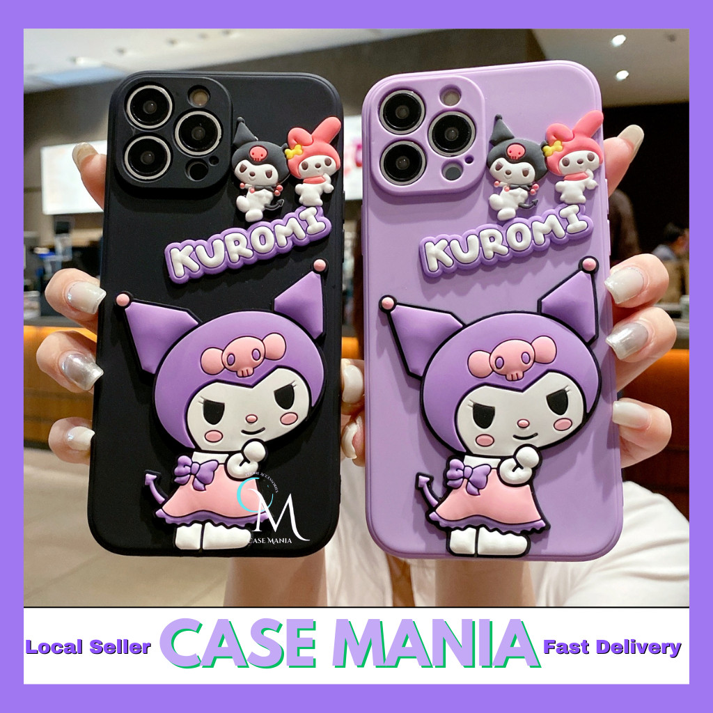 เคส IP 11 12 13 Pro Max candy colour kuromi TPU