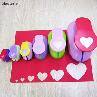 Egn น่ารักกระดาษ Shaper เครื่องตัดการ์ด DIY รูปหัวใจ Hole Pu…