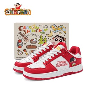 Crayon Shin-Chan เทรนด์รองเท้าลำลองแนววินเทจฤดูร้อนแพลตฟอร์ม…