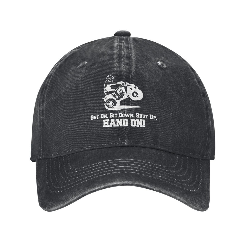Atv 4 Wheeler รับบน นั่งลง Shut Up Hang On Fashion Hot Sale หมวกเบสบอล