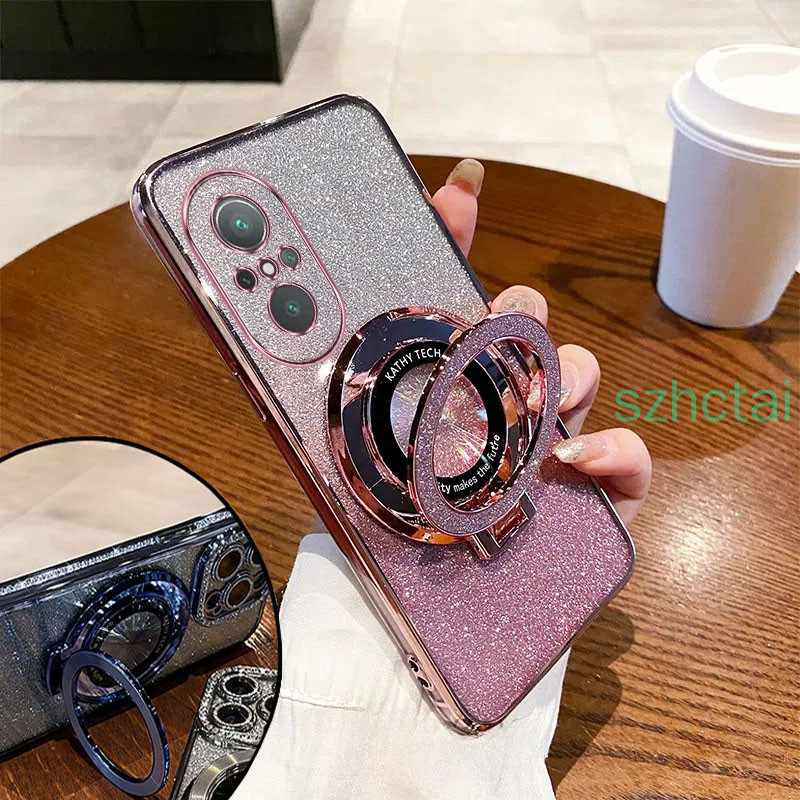 เคส Huawei Nova 9 se Nova 9 Nova 5T Nova 3i Nova 7i Nova 7 Nova 7 se Nova 8i แหวนแม่เหล็กยึดปลอก  เค