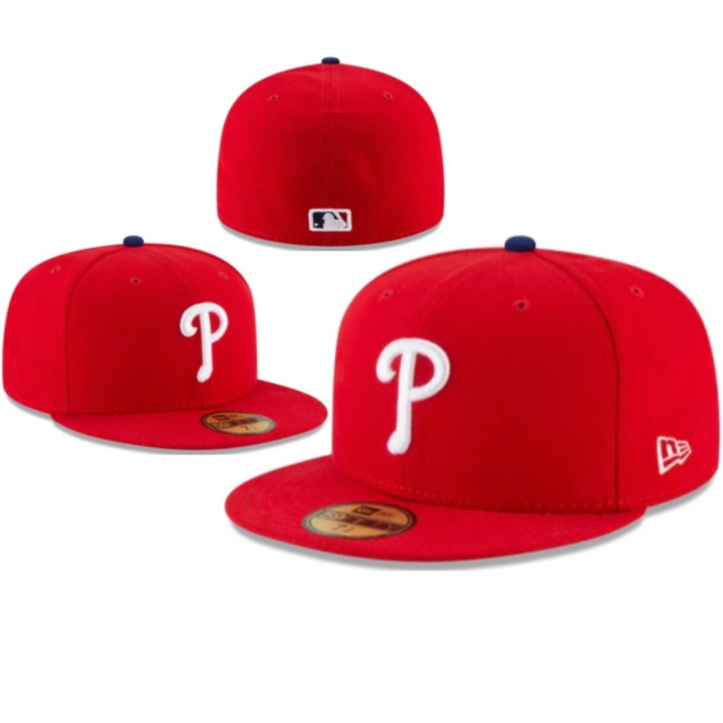 หมวกเบสบอลปักลาย Philadelphia Phillies ใหม่หมวกบังแดดแบบปรับได้หมวกกีฬาฤดูร้อน
