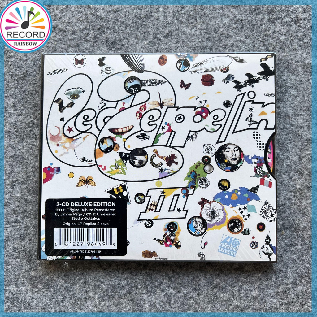 Led Zeppelin 3 III Original 2CD Album [Sealed] Brand New