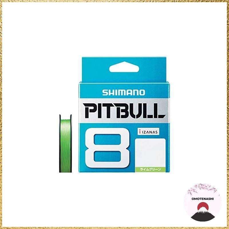 Shimano (SHIMANO) PE Line Pitbull 8 strand 150m 1.2号 Lime Green 27.0lb PL-M58R Fishing Line
Shimano 