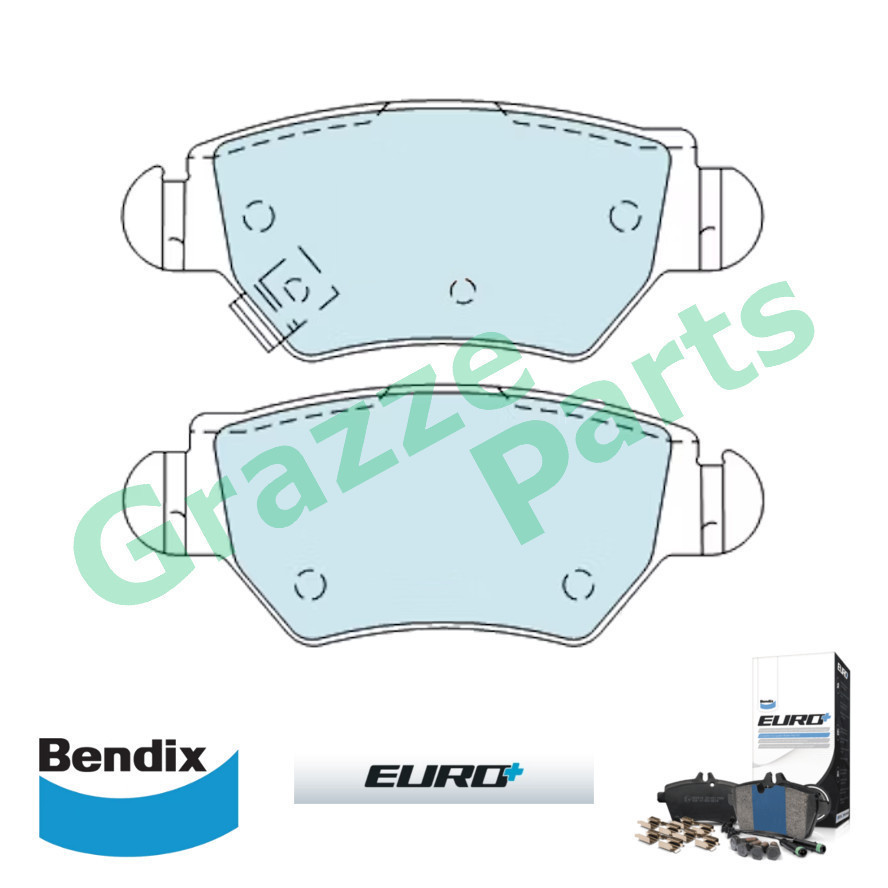 Bendix Euro+ Euro Plus ผ้าดิสเบรคหลัง DB1425 Opel Zafira 1.8 2.0