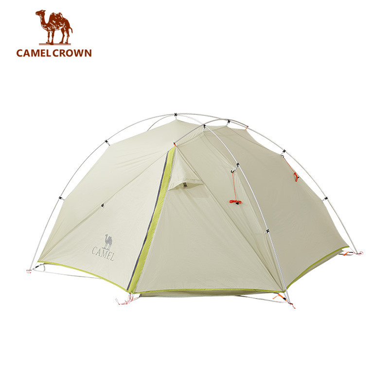 CAMEL CROWN เต็นท์เดินป่าน้ําหนักเบาพิเศษกลางแจ้ง, เต็นท์ป้องกันฝนและลมปีนเขาแบบมืออาชีพ