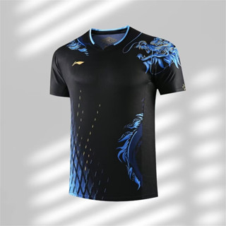 จัดส่งภายใน 48 ชั่วโมง 2024 ฤดูร้อนเสื้อแบดมินตันสไตล์ใหม่เส…