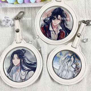 58/75MM Badge PU ฝาครอบป้องกันอะนิเมะกระเป๋ารอบ Badge Storag…