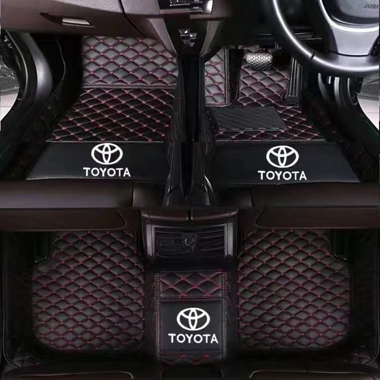 [Toyota ] Toyota Hilux Vigo, Hilux Revo,Hilux Rogue,Crown,CHR/C-HR Right hand drive Car Mat /พรมรถยนต์ /พรมปูพื้นรถยนต์/หนังกันน้ํา