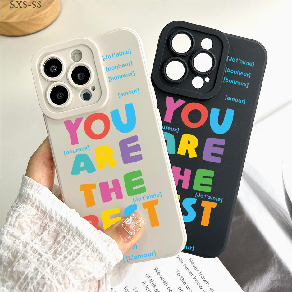 Samsung Galaxy S21 S20 S10 S9 S8 FE Plus Ultra S21+ S20+ 5G เคสซัมซุง สำหรับ The Best เคส เคสโทรศัพท์