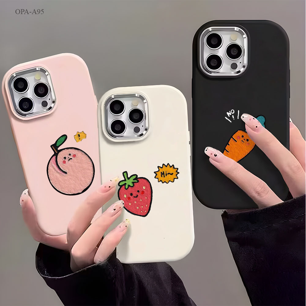 OPPO A95 A94 A38 A18 A15S A16 A17 A12 A15 A3S A7 A5S A31 A54 A57 A58 A76 A92 A93 Reno 11F F9 F11 Pro 4G 5G เคสออปโป้