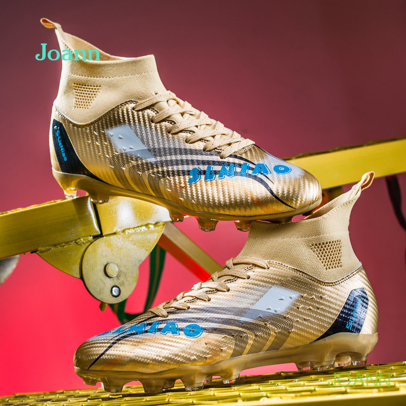 EUR CUP FG Footbal Shoes กีฬากลางแจ้งรองเท้าฟุตบอลรุ่นเยาว์รุ่นล่าสุดสําหรับผู้ชายและผู้หญิงสําหรับเด็ก size:33 ~ 45