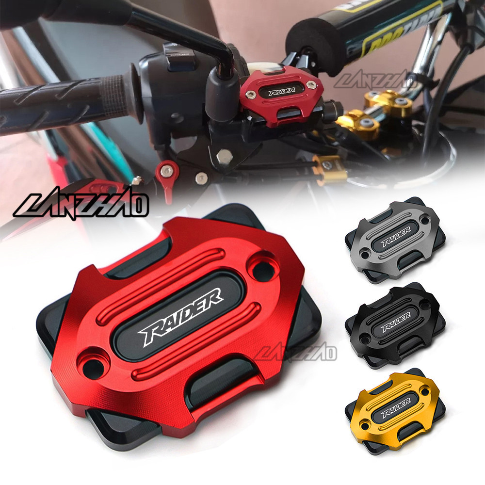 ฝาครอบน้ํามันเบรก CNC อุปกรณ์เสริม สําหรับรถจักรยานยนต์ Suzuki Raider Carb R150 Carb
