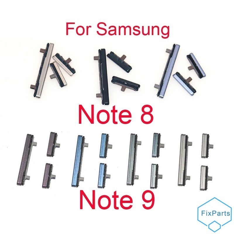 เปลี่ยนปุ่มปรับระดับเสียงไฟสําหรับ Samsung Galaxy Note 8 Note 9