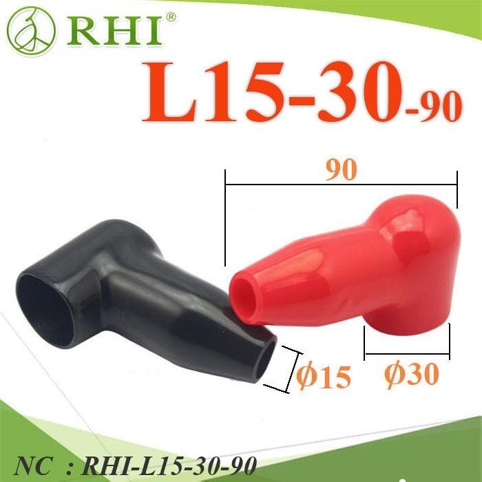 NC L15-30-90 ยางหุ้มขั้วแบตเตอรี่ แบบกลม RHI-L15-30-90