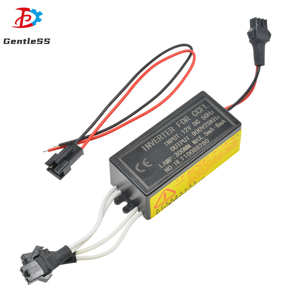DC12V CCFL อินเวอร์เตอร์เย็น Cathode โคมไฟเรืองแสงไดร์เวอร์ตัวเชื่อมต่อชาย