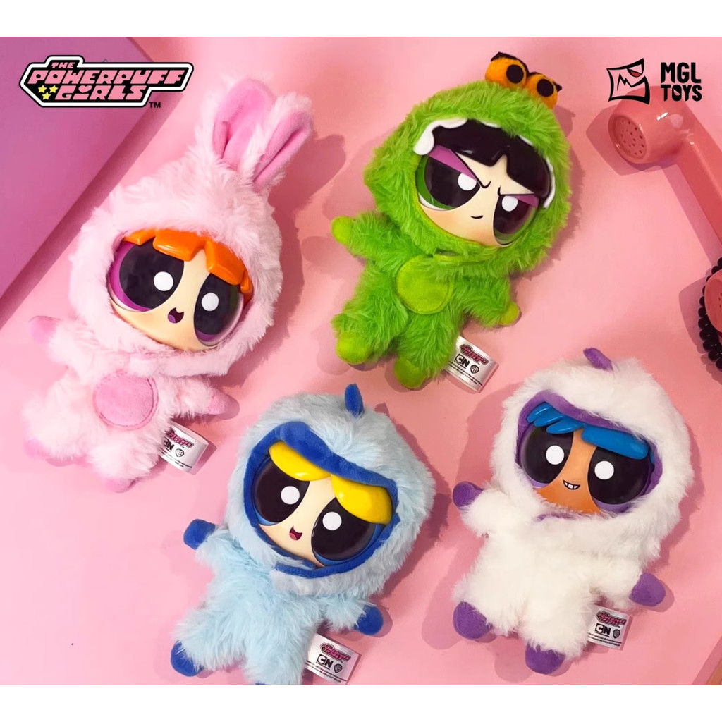 【พร้อมส่ง】powerpuff girls/Blind Box/กล่องตาบอด Powerpuff Girls Plush Party Series
