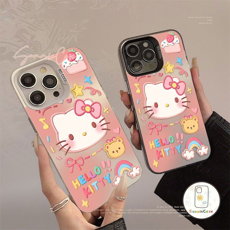 เคสInfinix Smart 7 8 6 Plus Hot 40 40i 30i 20 Play Note 30 Pro Spark GO 20C 20 Pro Camon 20 Hello Kitty มีสีสัน ดูเดิล