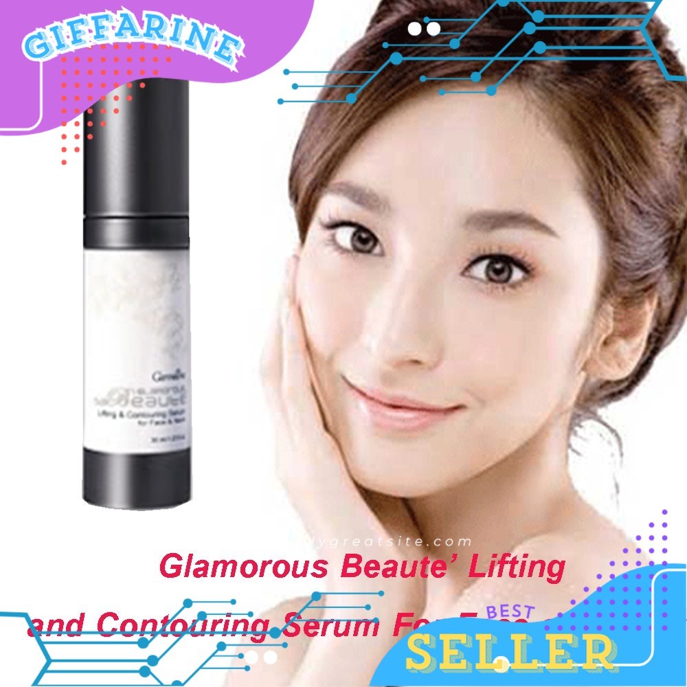กลามอรัส บูเต้ ลิฟท์ติ้ง แอนด์ คอนทัวริ่ง เซรั่ม*15009* สำหรับผิวหน้าและลำคอ