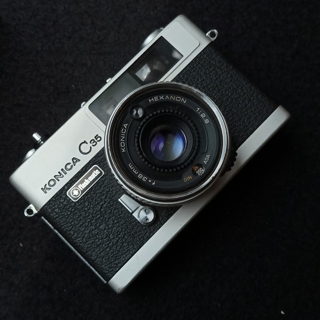 กล้องฟิล์มมือสอง [Sold As-Is] Konica C35 Flashmatic