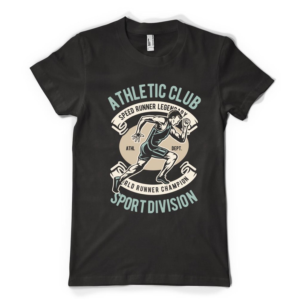 Athletic Club World Running Sport Personalised Adult And Mens T Shirt