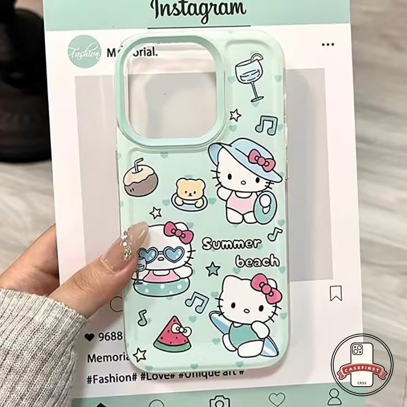 กล่องแมวคิตตี้ ที่มีความคิดสร้างสรรค์สำหรับ Samsung A14 A50 A03 A52 A34 A05s A02s A13 A24 A54 A32 A15 A05 A25 A23 A53