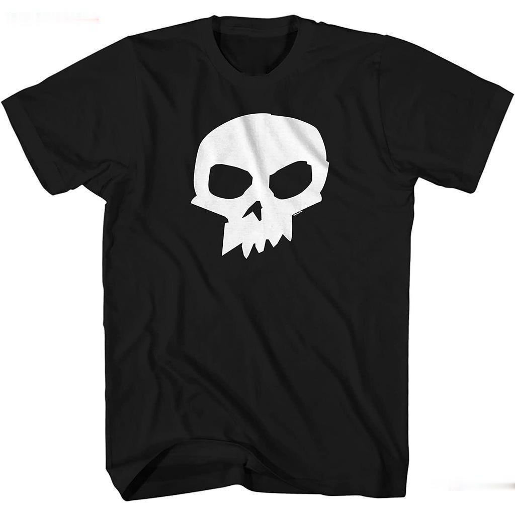 （จัดส่งตลอด 24 ชั่วโมง trendy menswear เสื้อยืดลำลอง Disney Pixar Toy Story Sid Skull T-Shirt Short 