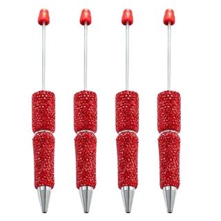 Yml3 4 ชิ้น 1 0 มิลลิเมตร Beadable ปากกาลูกลื่นปากกาลายเซ็นปากกาลูกปัดเขียนเรียบ