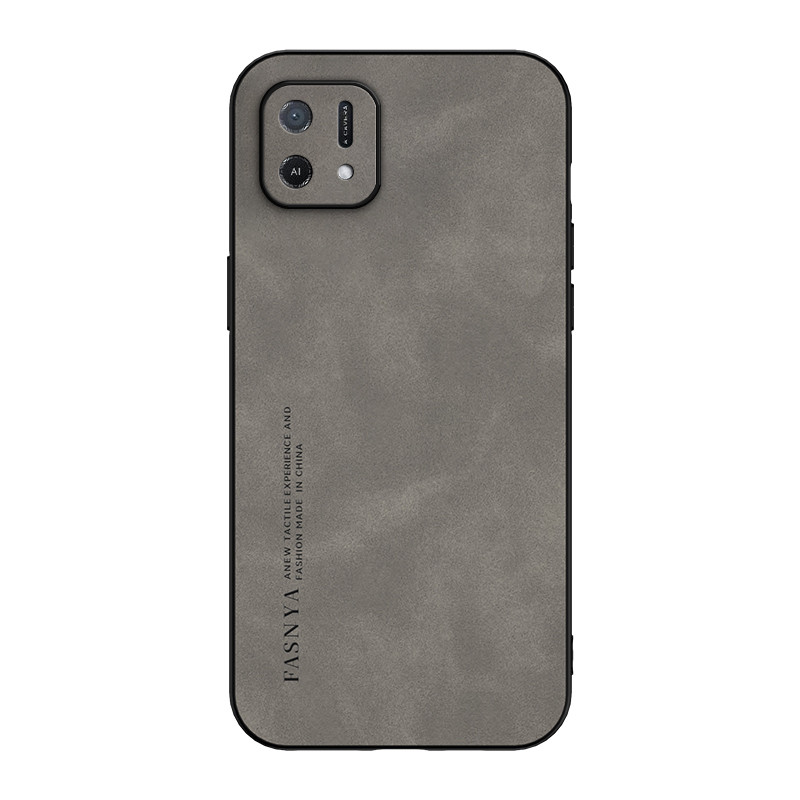 สําหรับเคสโทรศัพท์ OPPO A16 K เคสป้องกันหนังกลับหนังแกะหรูหราพร้อมขอบแข็งและนุ่ม