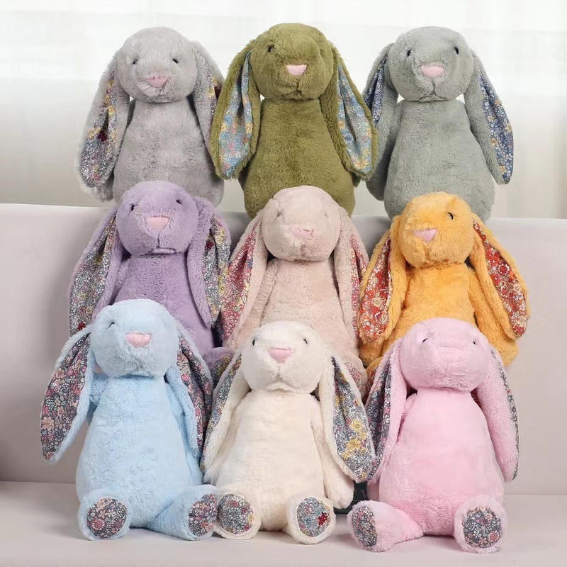 ตุ๊กตาน่ารัก jellycat Rabbit Ragdoll ตุ๊กตากระต่ายหูยาว ของเล่นตุ๊กตาขายส่ง