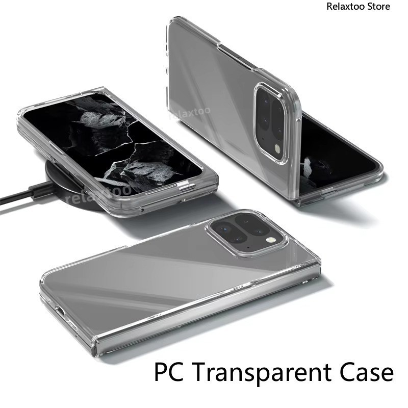 Google Pixel9ProFold 5G Fashion Transparent Casing For Google Pixel9 Pixel 9 Pro Fold 9Pro Pixel9Pro