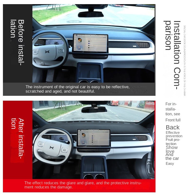 2024 xpeng G6 ev แผ่นป้องกันแสงแดด xiaopeng accesory ราคา ถูกที่สุด ดีลบีเคเค แกลเลอรีภาพที่ 4