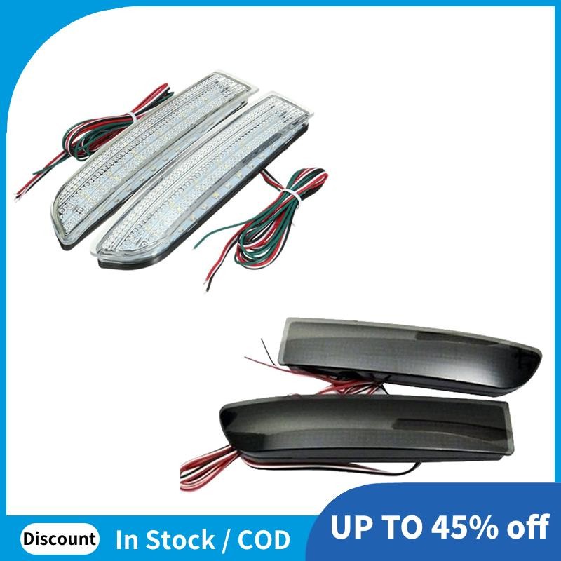 รถ LED ไฟท้ายที่จอดรถเบรคกันชนด้านหลัง Reflector โคมไฟสําหรับ Toyota Avensis/Alphard Mki/Rav4 ทนทาน