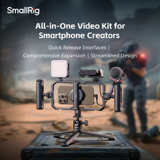 SmallRig All-in-One Video Kit สําหรับสมาร์ทโฟน Creators Quick #4704 #4597 #3384D #4121