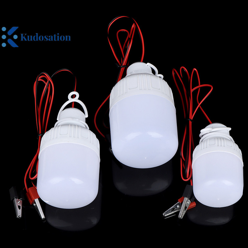 Kudosion ไฟ Led Ampoule Led illas 12V 5W 9W 15W หลอดไฟแบบพกพา Luminaria Nice
