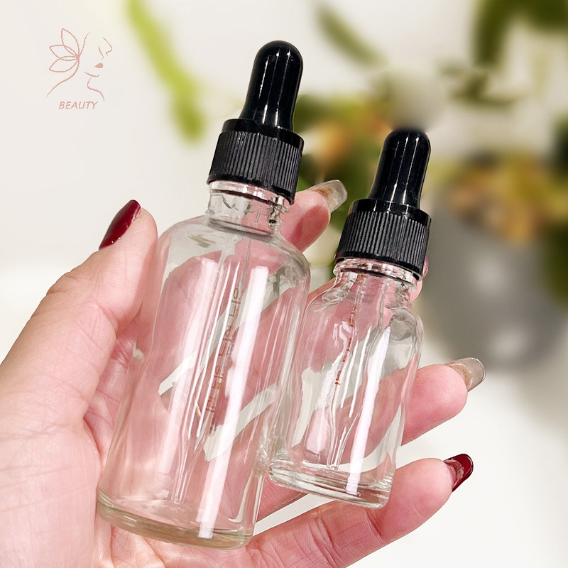 [maybeauty] ขวดหยดพร้อมสเกล Reagent Eye Drop ขวดปิเปตเหลวแก้วใสขวดรีฟิลเดินทาง {TH}