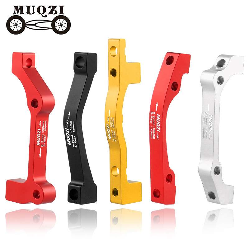 Muqzi ดิสก์เบรก Caliper Mount อะแดปเตอร์ PM 140 มม. 160 มม. 180 มม. 203 มม.จักรยานดิสก์เบรกโรเตอร์อะแดปเตอร์สลักเกลียว