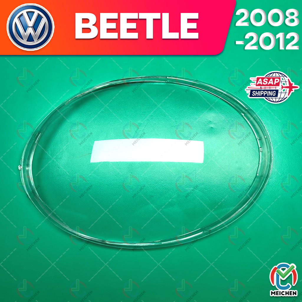 ไฟหน้ารถยนต์ VW Beetle 2008-2012 เลนส์ไฟหน้า ฝาครอบตรงรุ่น headlamp cover