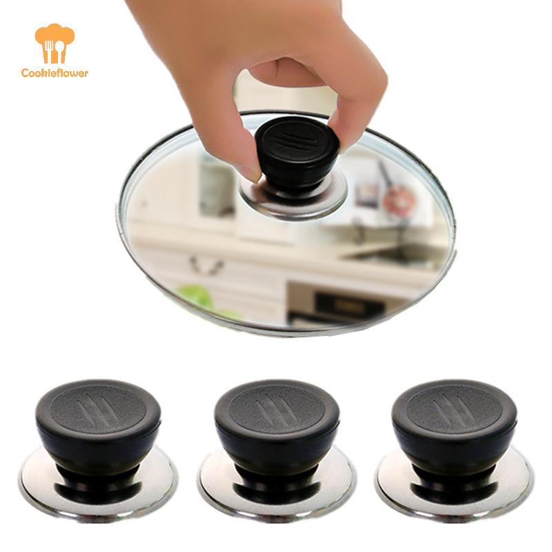 Ckfr Universal เปลี่ยนเครื่องครัวหม้อ Pan Lid Hand Grip Knob Handle Cover ใหม่