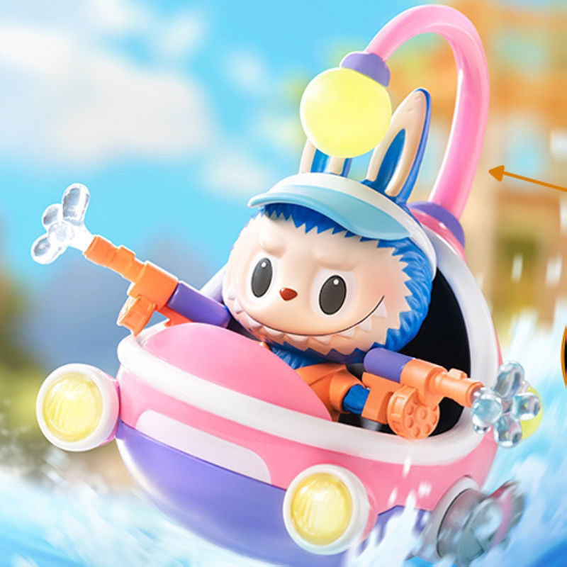 Popmart66 @ ของแท้ popmart Bubble Mart Water Party Series Blind Box dimoo skullpanda เทรนด์