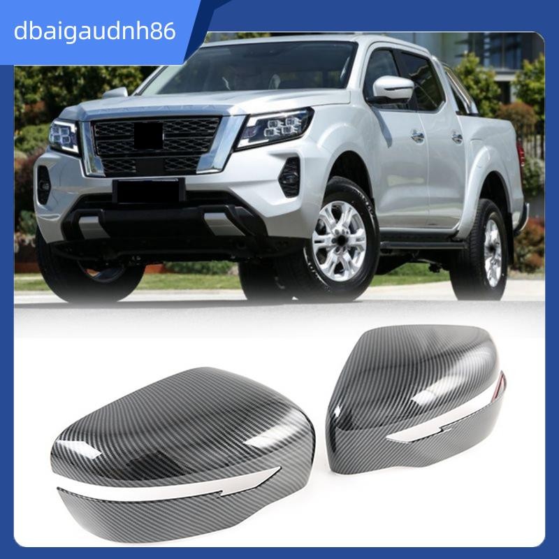 READY Stockcar กระจกมองหลังฝาครอบกระจกมองข้างสําหรับ Nissan Navara NP300 2019 2020 2021 2022