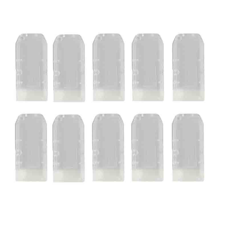10 ชิ้น USB shell TTL ดาวน์โหลดสายอัพเกรด boost กล่อง shell สีฟ้าโปร่งใส