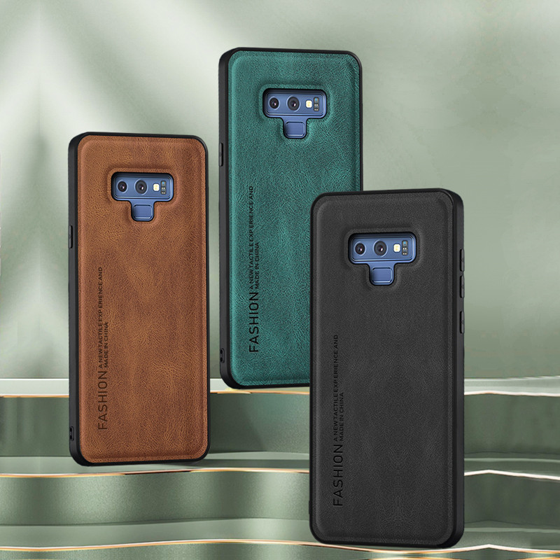 เคสแบบด้านสําหรับ Samsung Galaxy Note 9 เคสโทรศัพท์ปลอกหนังหรูหรา