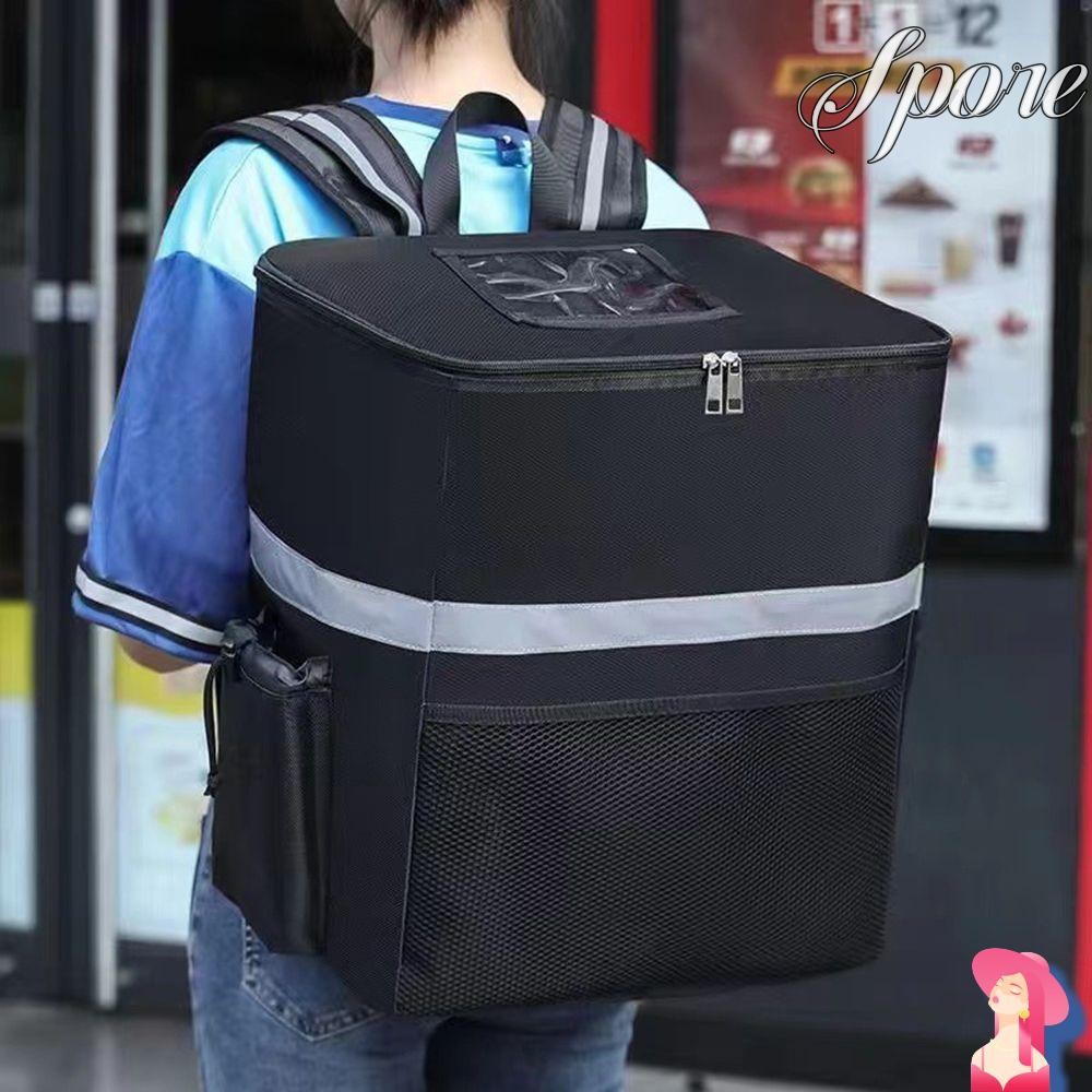 Spore 35L Insulation Backpack Portable Keeping Fresh Delivery Carrier กล่องตู้เย็น