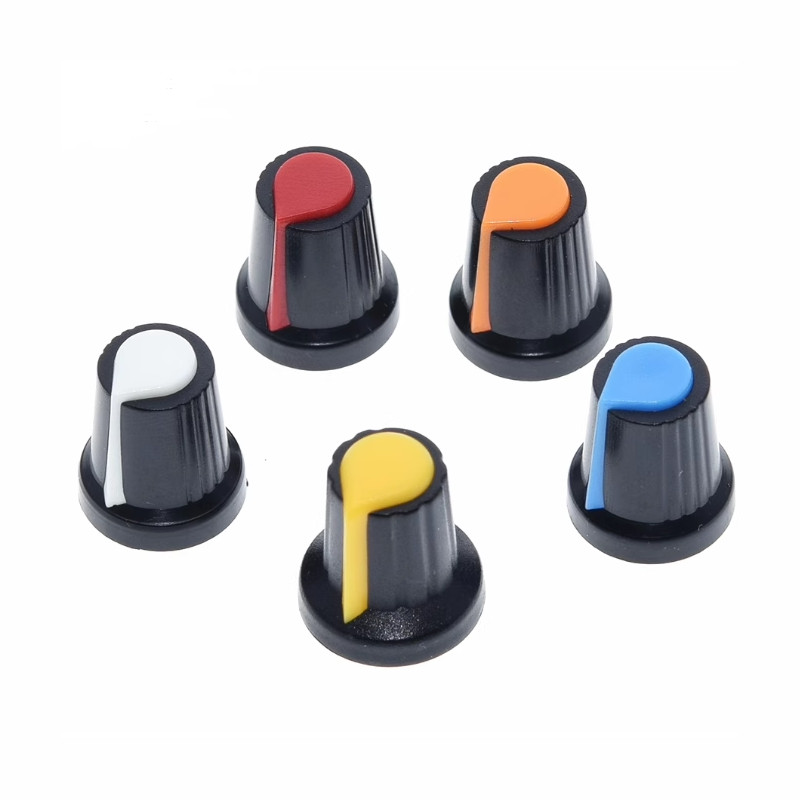 10 ชิ้น Potentiometer Rotary KNOB OD 15 มม.* 17 มม.WH148 Potentiometer ลูกบิด