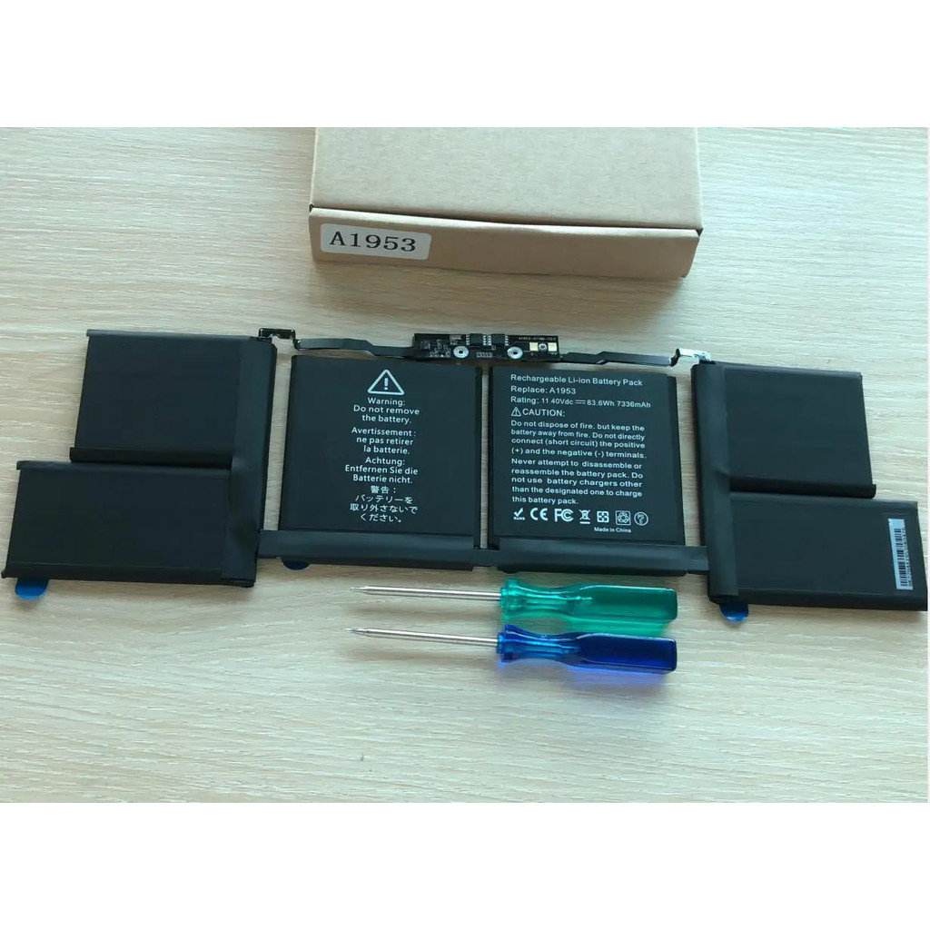 A1953 Battery For Apple macBook Pro Retina A1990 (15-inch, 2018) laptop 15 inch touchbar 2018 2019