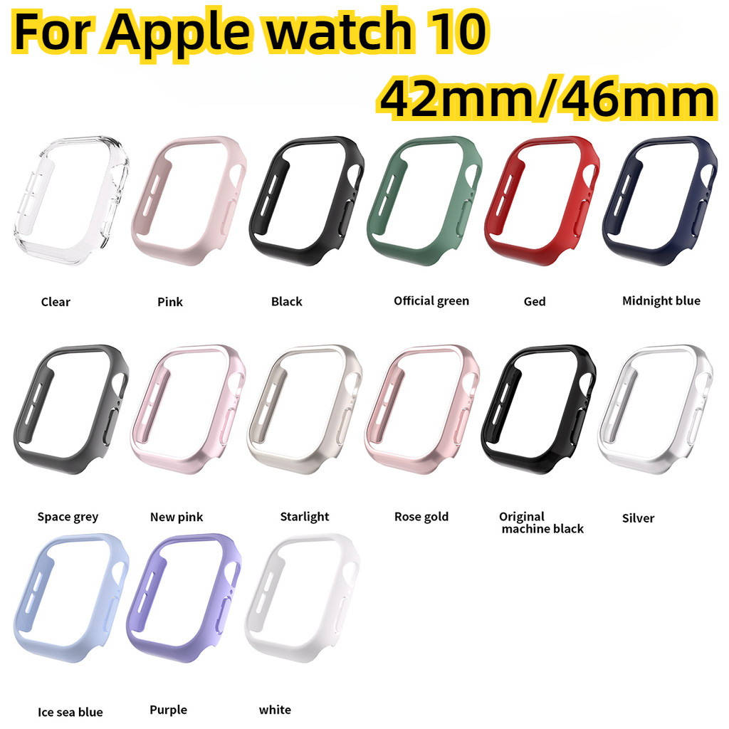 เคสพีซีครึ่งแพ็คใหม่เข้ากันได้กับ แอปเปิล ดู ชุด 10 42 มม. 46 มม. ฉันดู 10 อุปกรณ์เสริมสมาร์ทวอทช์